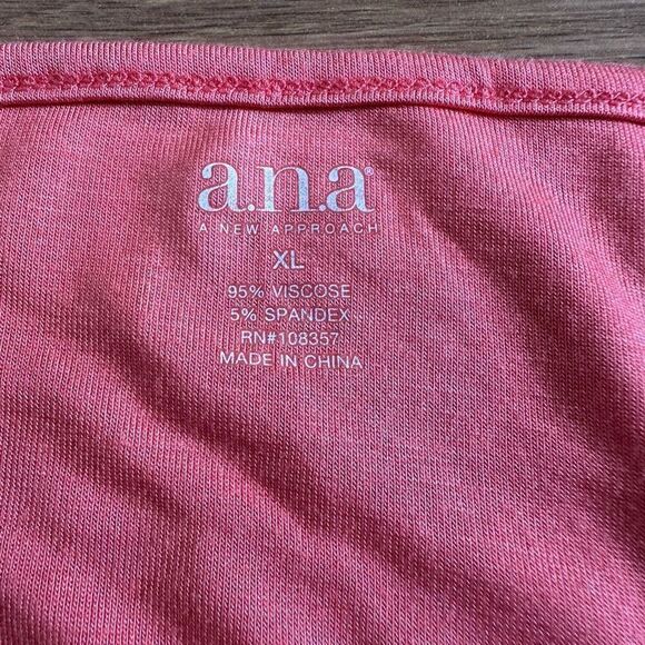 a.n.a. Pink Sleeveless Blouse/shirt | Women Size XL - Picture 7 of 12
